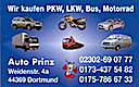 De Prinz kütt!